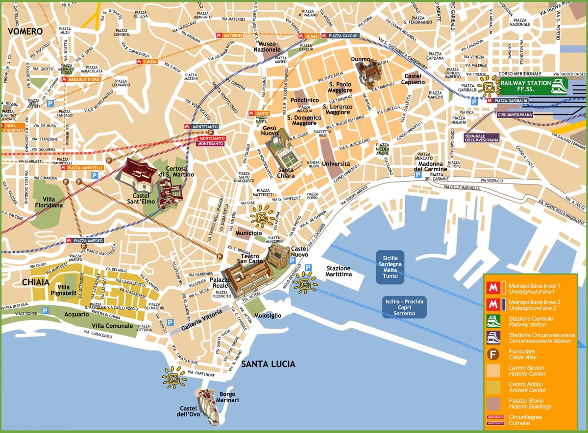 naples carte de visites