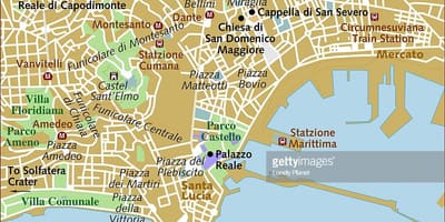 Plan de la ville de Naples