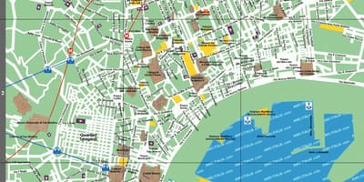 Naples attractions touristiques de la carte