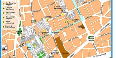 Carte de spaccanapoli naples